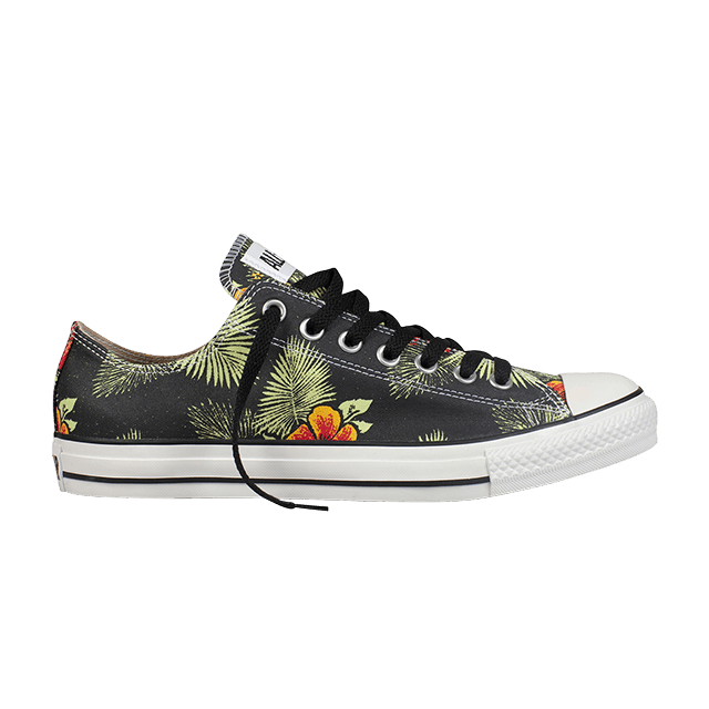 Chuck Taylor All Star Ox 'Hawaiian Print Black Green'