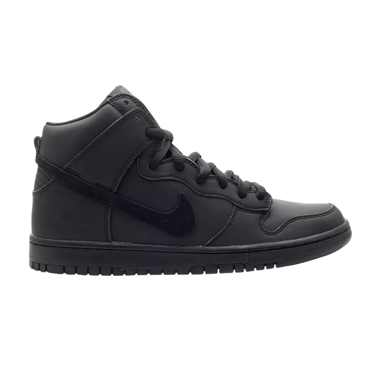 Nike sb high tops black cheap
