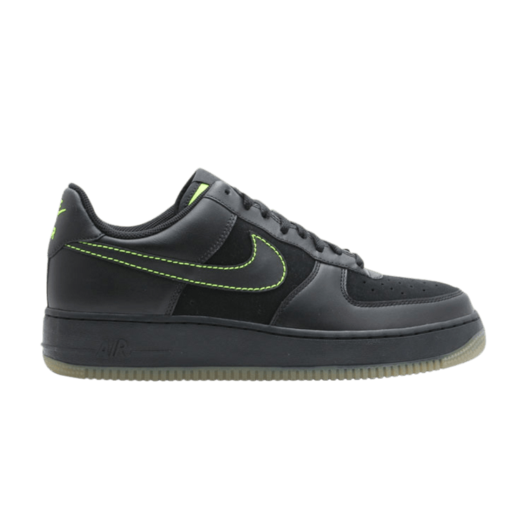 Nike air force 1 black volt hotsell