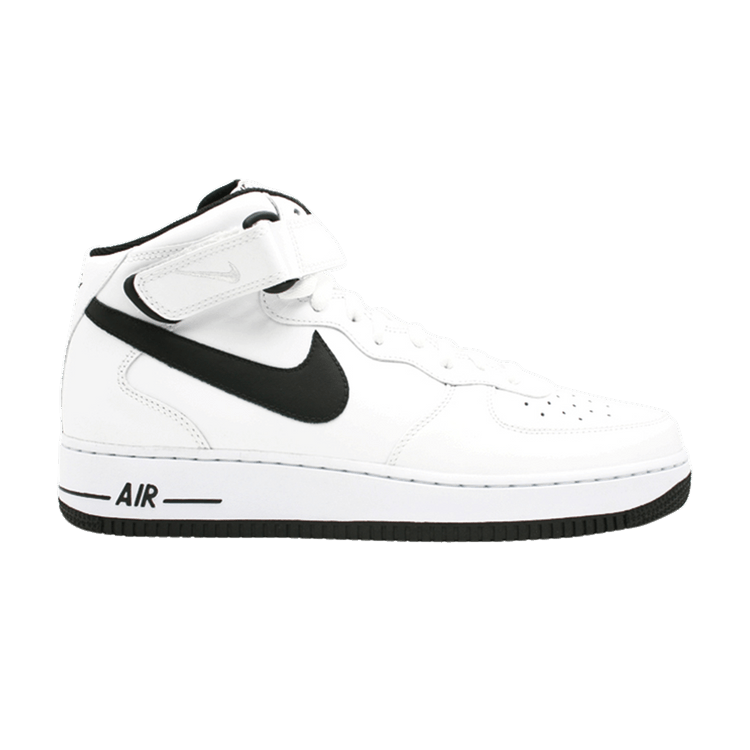 Buy Nike Air Force 1 Mid '07 'White Black' - 315123 114 | GOAT