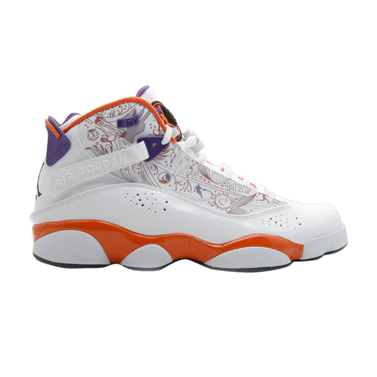 orange jordan 6 rings