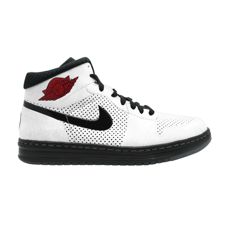 Air jordan alpha 1 white black varsity red discount