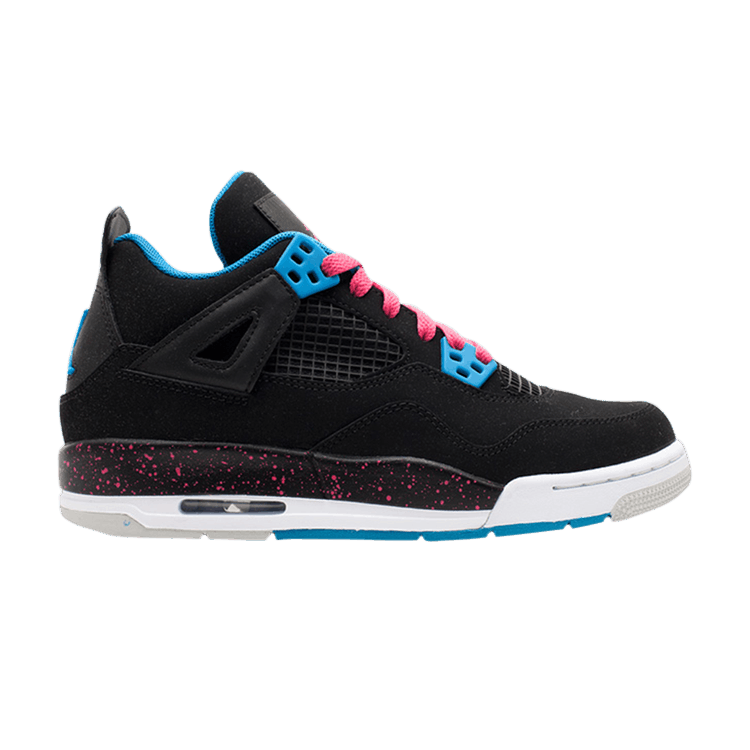 Jordan 4 black and pink sales