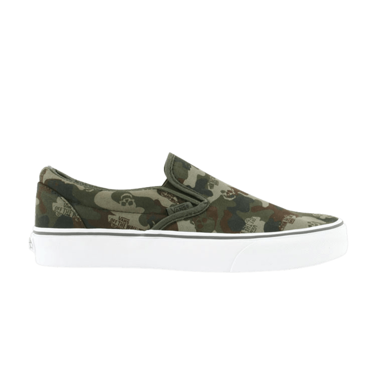 Classic Slip-On 'Skull Turtle Camo'