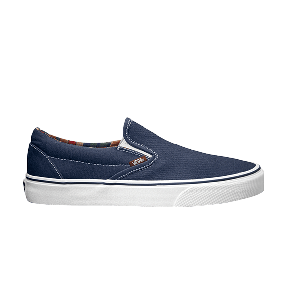 Classic Slip-on (C&L) Dress Blue/ Potting Soil