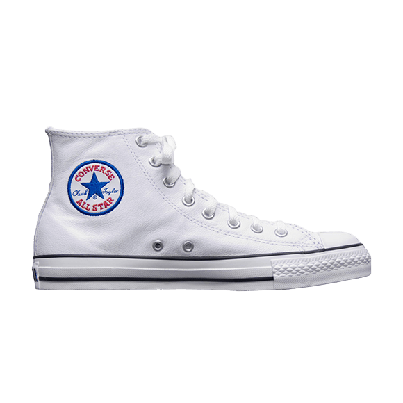 Chuck Taylor All Star Leather Hi 'White'