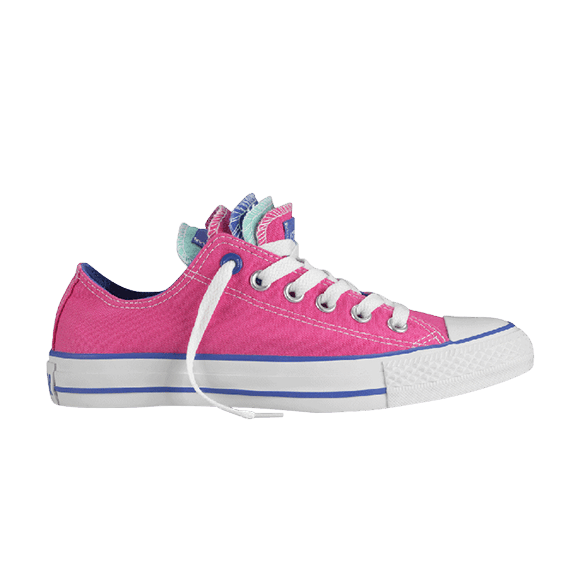 Wmns Chuck Taylor All Star Double Tongue Ox 'Carmine Rose'