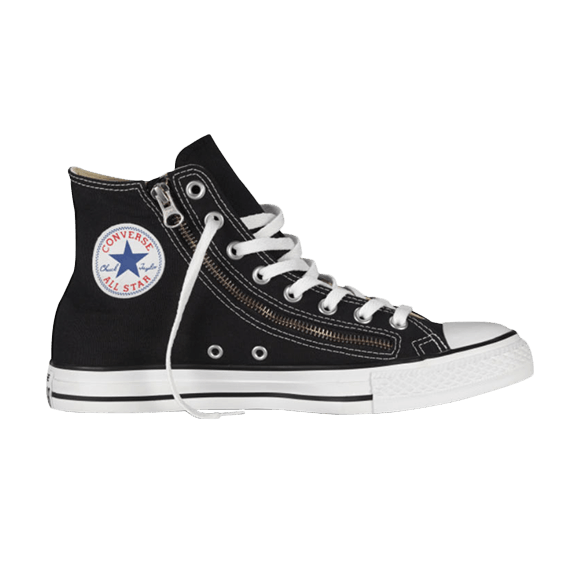 Chuck Taylor All Star Double Zip Hi 'Jet Black'