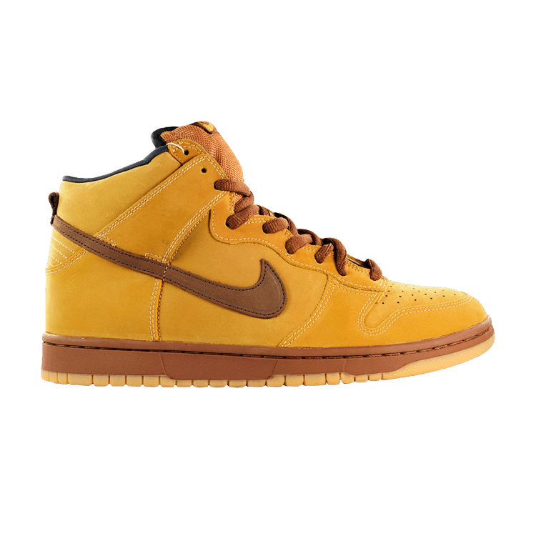 Nike Dunk High No Liner Wheat Men’s Size 9.5 Size 9.5 - Nike Dunk High Wheat Gold for sale online | eBay main image 3