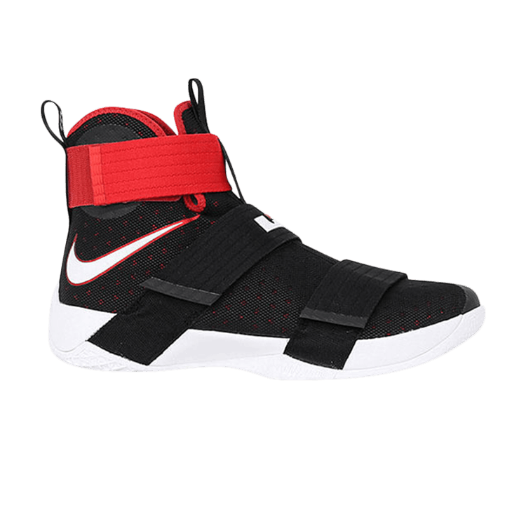 Nike LeBron 10 Soldier 'Black Red