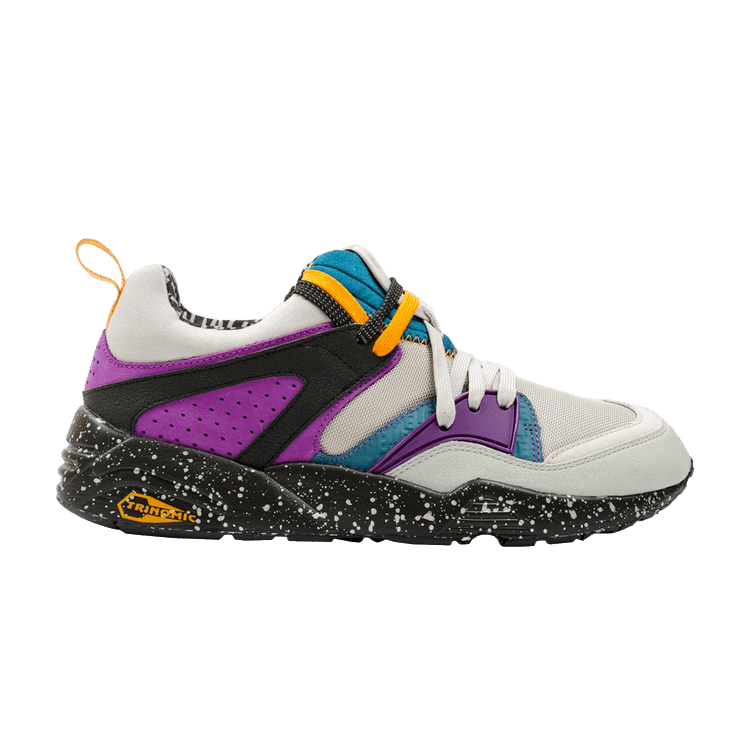 PUMA Blaze Of Glory X AlifeLow Top Sports Shoes Black/White/Purple