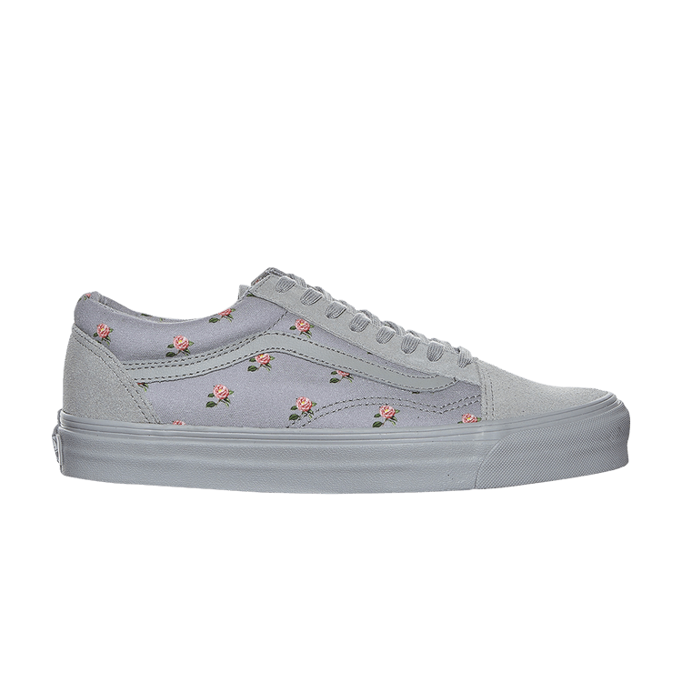【UNDERCOVER x VANS】スニーカー old skool VANS VAULT X UNDERCOVER OG OLD SKOOL LX SMALL FLOWERS GREY