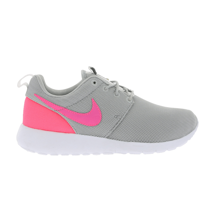 nike roshe pink grey