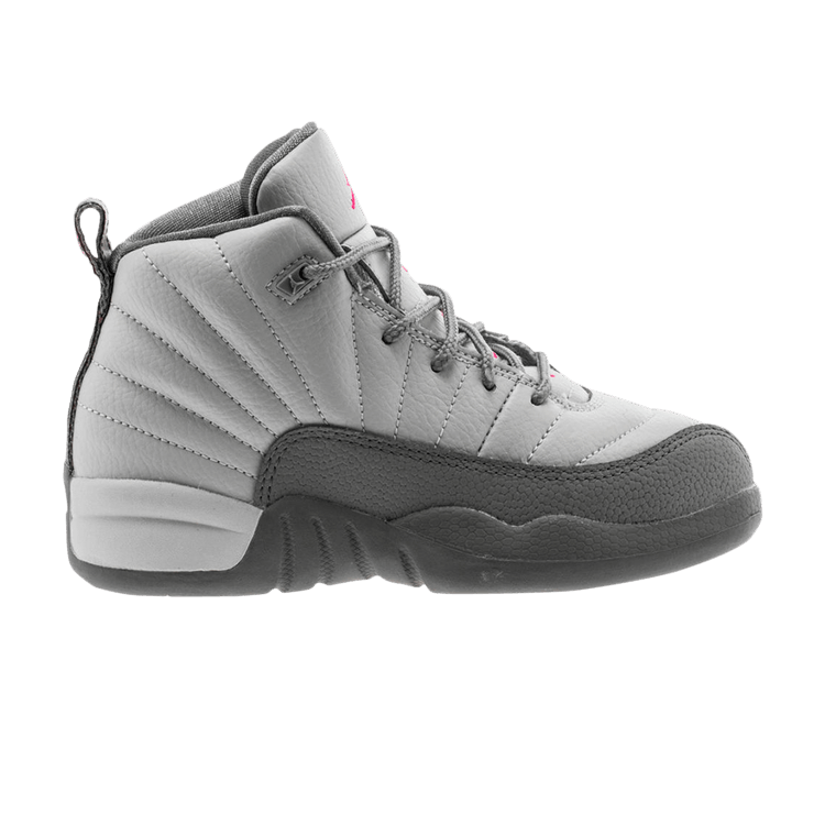 Pink and shop grey 12 jordans