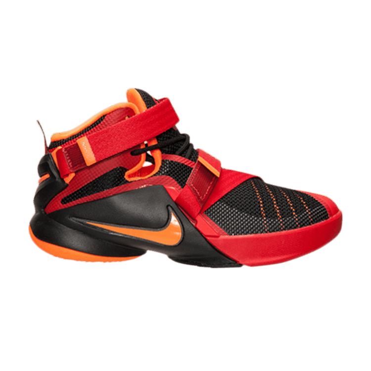 lebron soldier 9 red and white