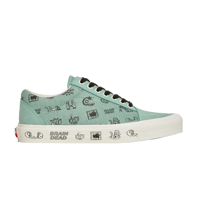 Brain Dead x Old Skool LX 'Granite Green'