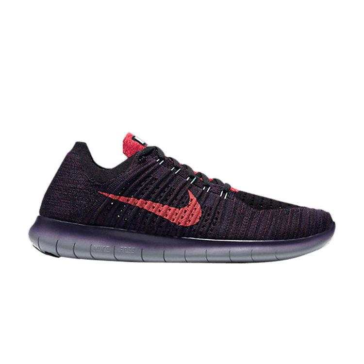 nike free rn flyknit burgundy