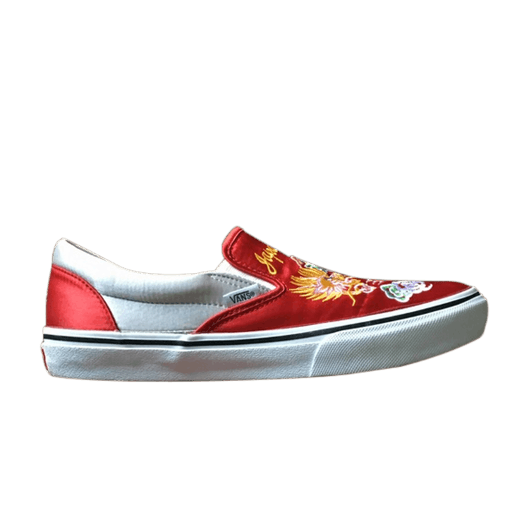 ROLLICKING x Slip-On 'Red Satin'