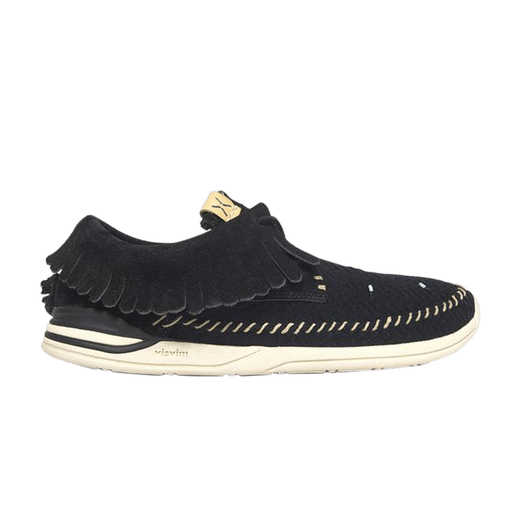Buy Visvim Maliseet Shaman Mesh-Folk 'Black' - 0117102002002 BLK