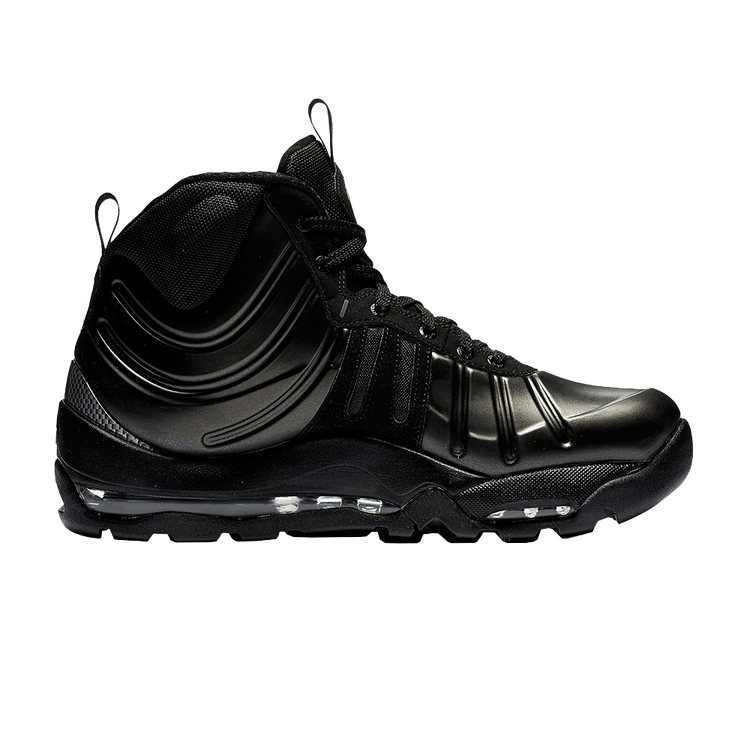 nike air bakin posite triple black