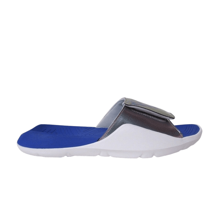 Jordan Hydro 7 Wolf Grey Hyper Royal