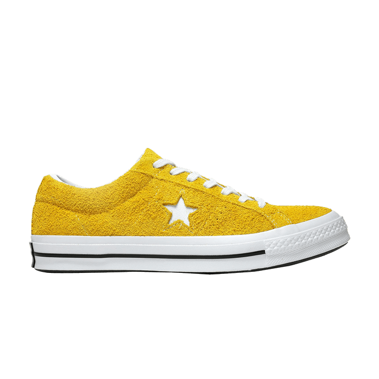 converse one star ox yellow suede