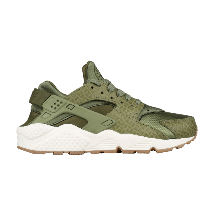 Buy Nike Wmns Air Huarache Run Premium 'Palm Green' - 683818 300