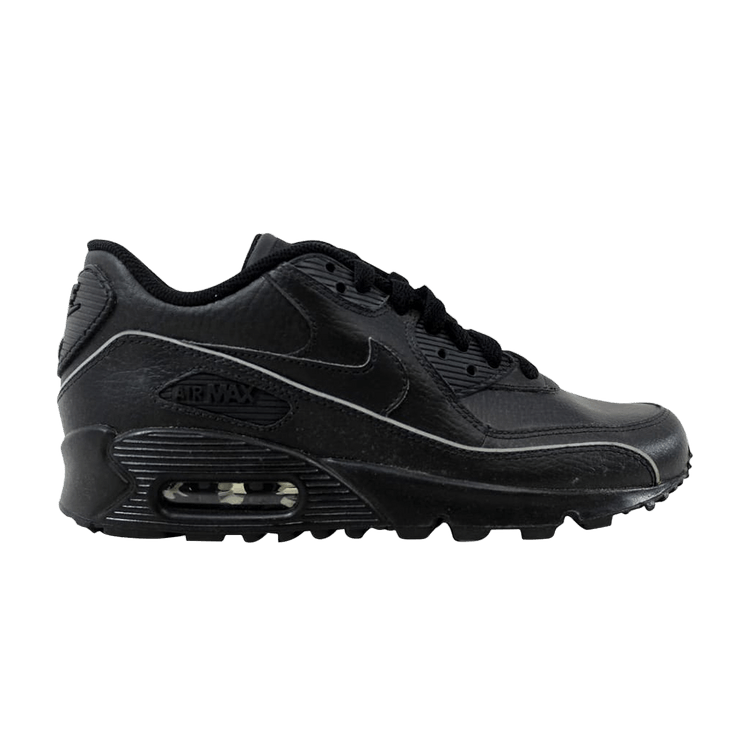Buy Air Max 90 GS Triple Black 2015 307793 002 GOAT