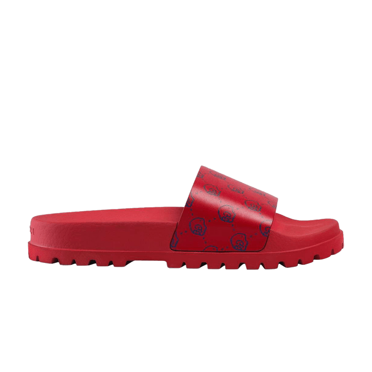 Red skull discount gucci slides