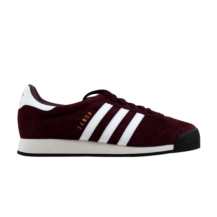 Burgundy on sale samoa adidas