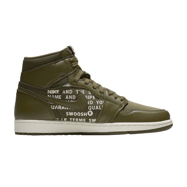 jordan 1 high og olive canvas