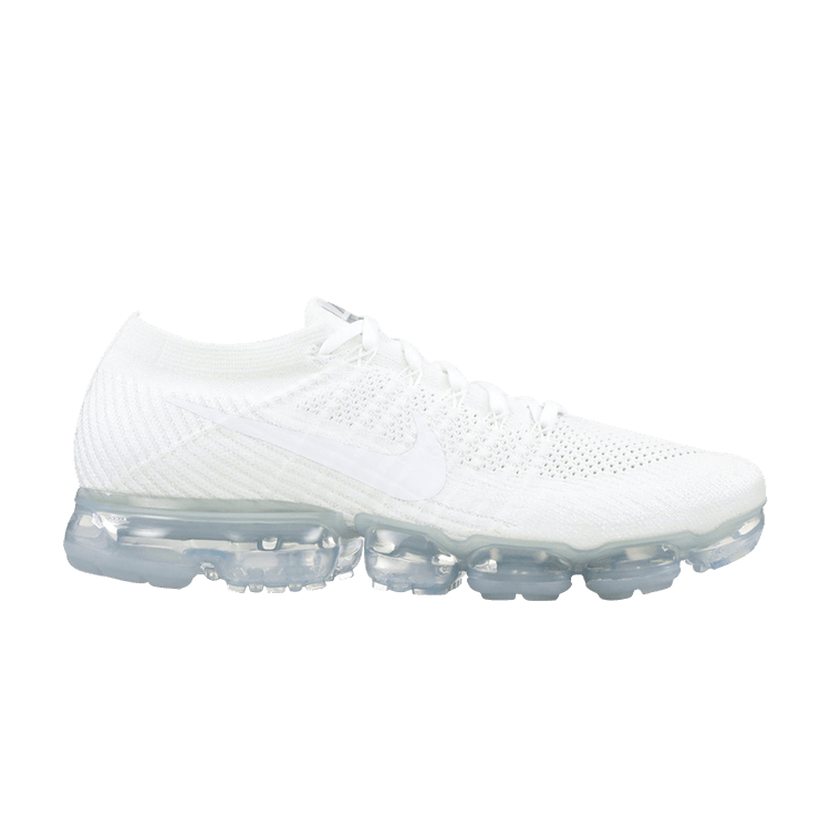 Triple white vapormax online flyknit