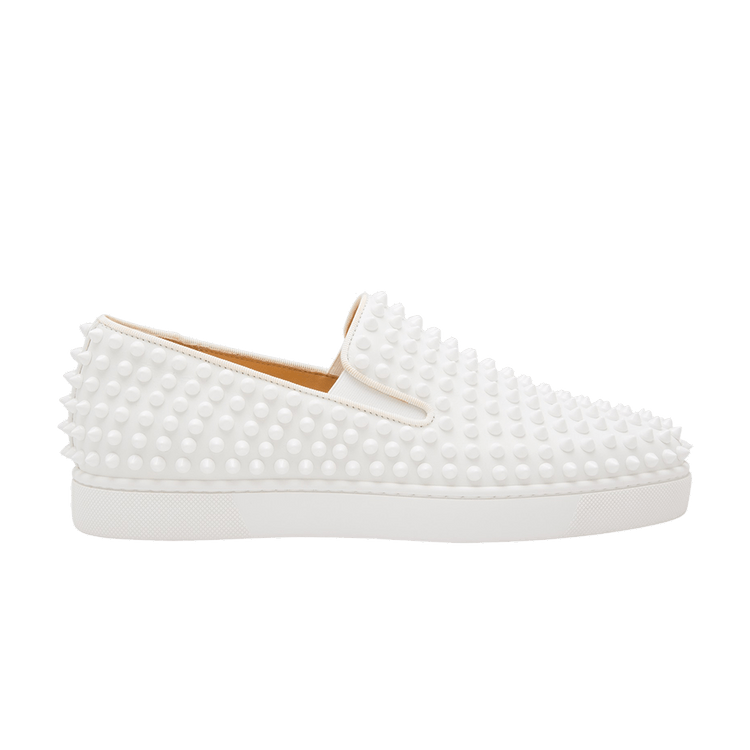 Louboutin roller boat white outlet