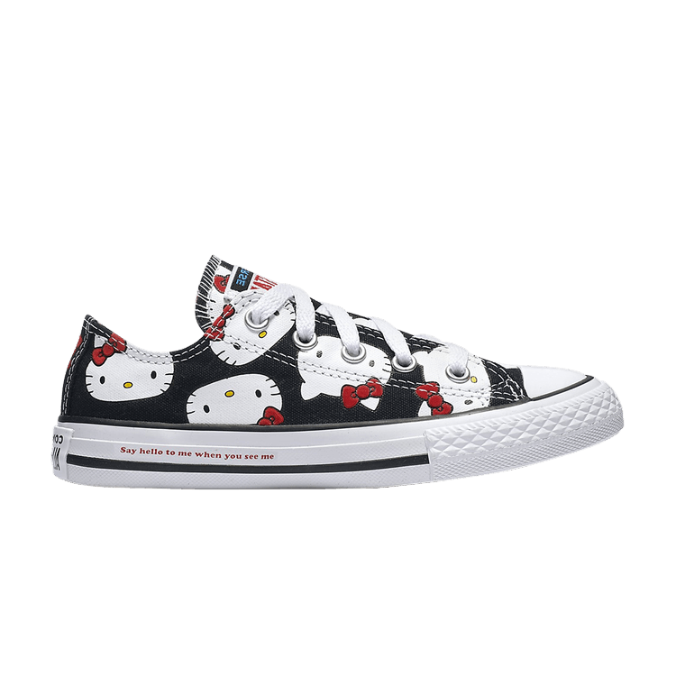 Hello Kitty x Chuck Taylor All Star Canvas Ox GS 'Black'