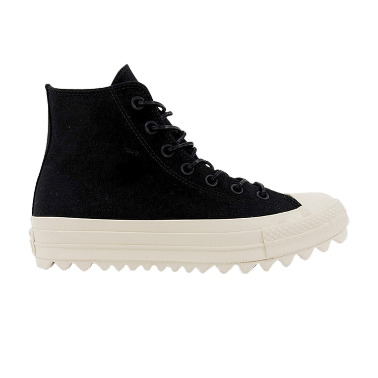 Wmns Chuck Taylor All Star Lift Ripple Hi 'Black'