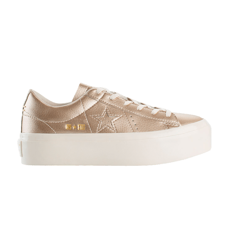 Wmns One Star Platform Ox 'Light Gold'