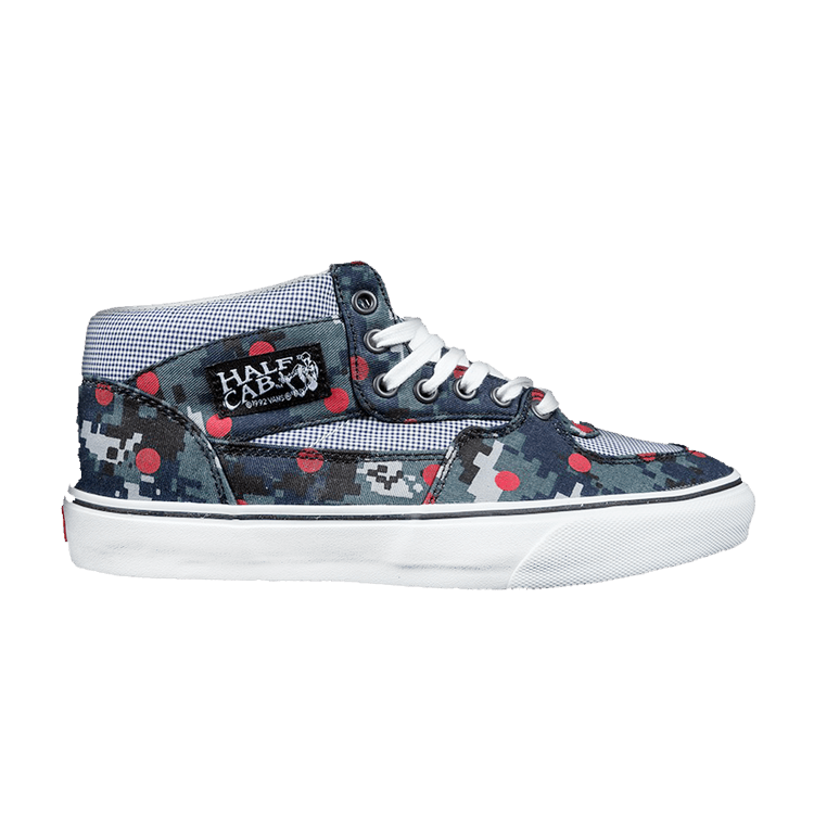Vans half cab supreme x cdg digi camo olive top