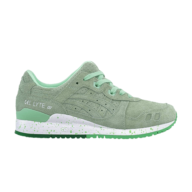 Green asics gel new arrivals lyte iii