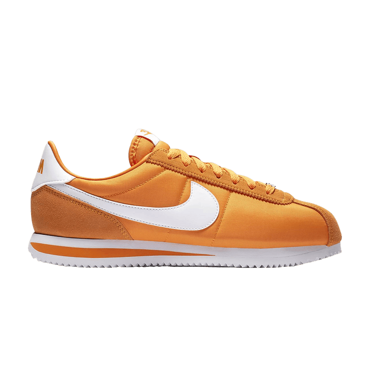 nike cortez nylon orange