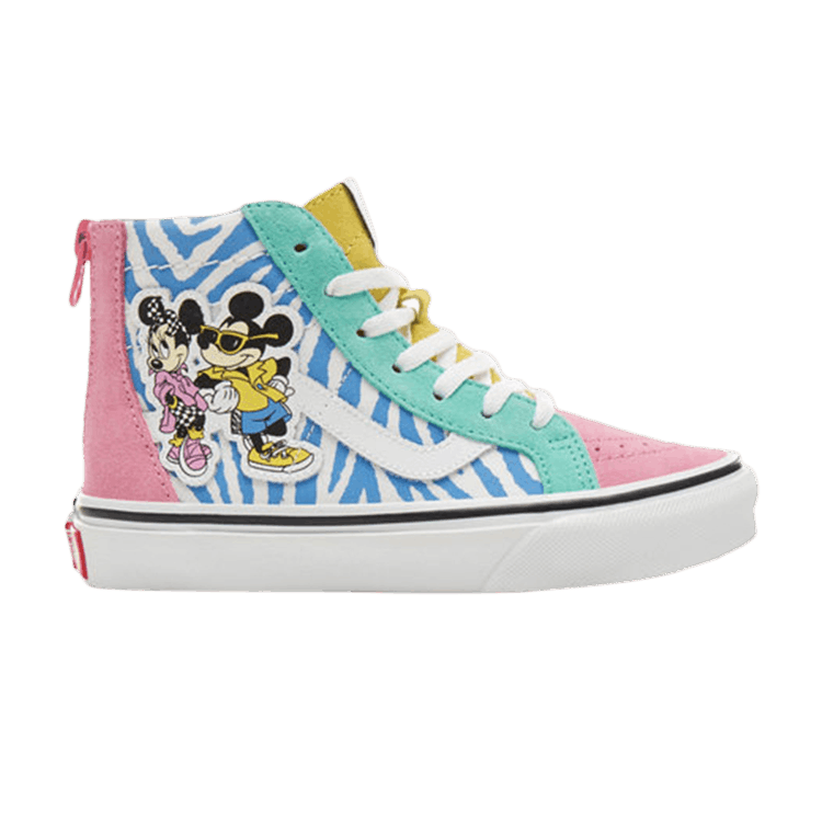 Disney x Sk8-Hi Zip Kids '80s Mickey'