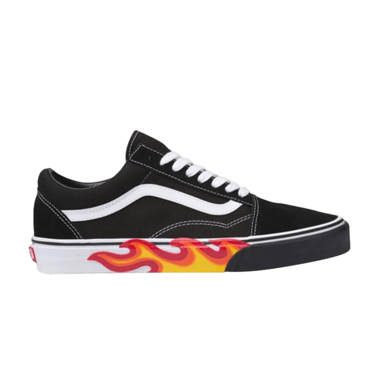 Flame cut out cheap old skool