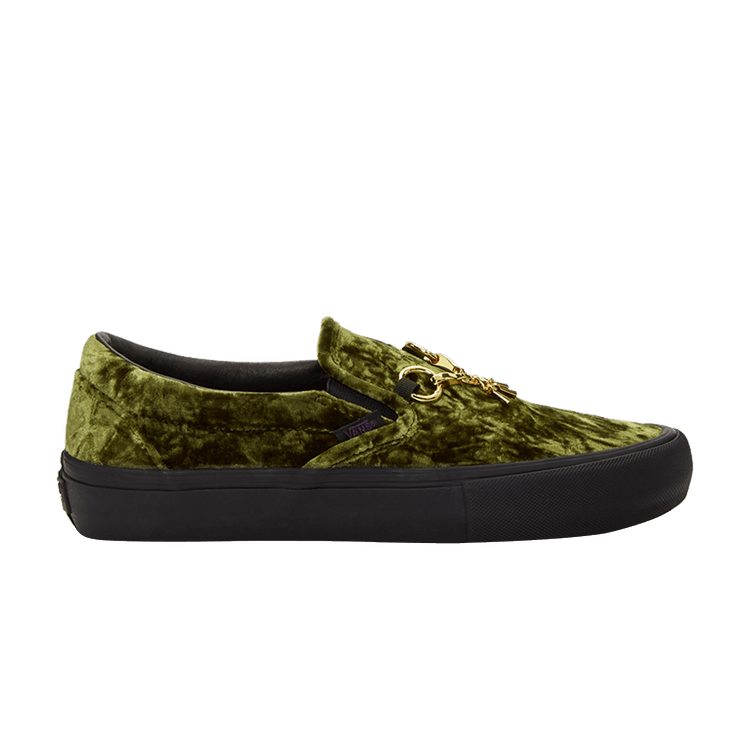 Needles x Slip-On 'Green Velvet'