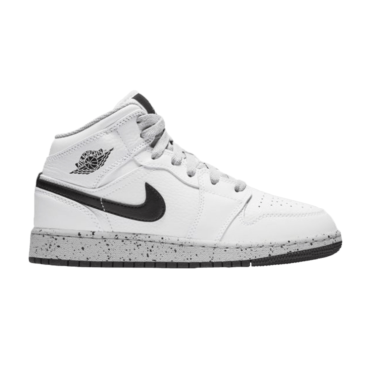 Air Jordan 1 Mid GS Shoes White