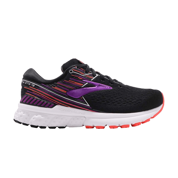 Wmns Adrenaline GTS 19 2E Wide 'Black Purple'