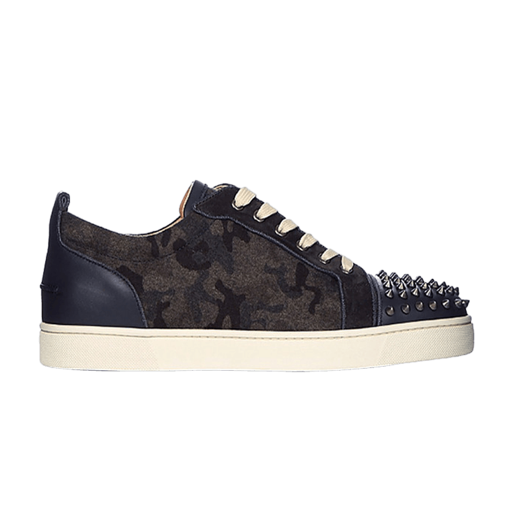 Buy Christian Louboutin Louis Flat Calf Spikes 'Camo' - 3160936