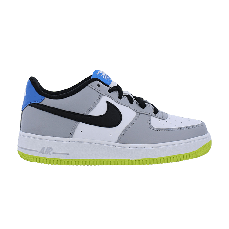 Buy Air Force 1 GS 'Grey Volt' - 596728 051 | GOAT