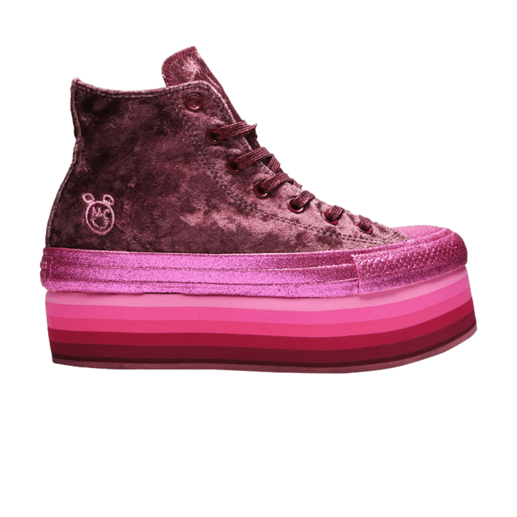 Miley Cyrus x Wmns Chuck Taylor All Star Platform Hi 'Dark Burgundy'