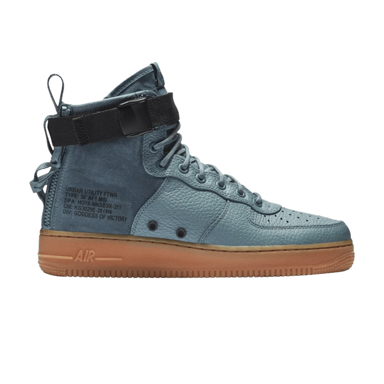 Buy SF Air Force 1 Mid Celestial Teal AT5042 400 GOAT