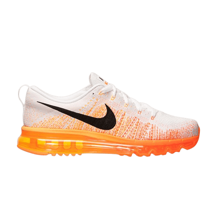 nike air max flyknit atomic orange color shoes 'Triple White'  100 -  CZ5594 - RvceShops - supreme nike mens track and field boots