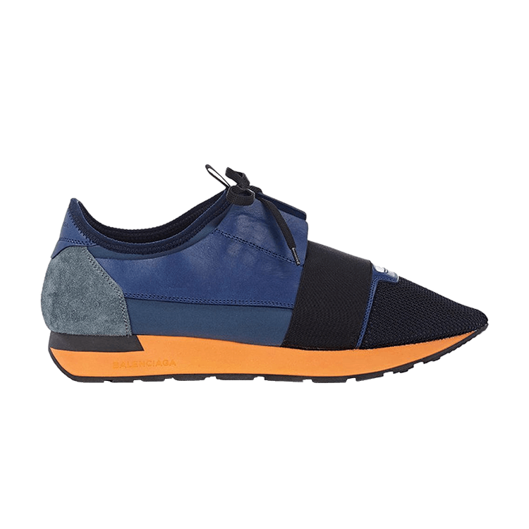 Buy Balenciaga Race Runner Navy Orange 436342 W0YX6 4162